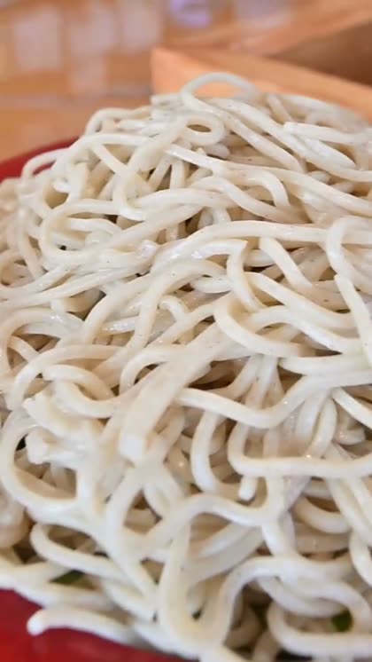 縦型の制作例（蕎麦）